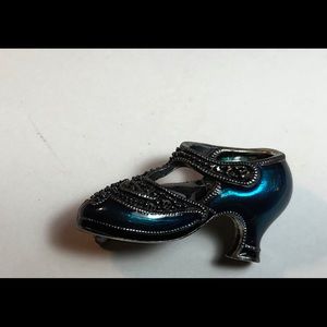 Vintage Shoe Pin Brooch sterling